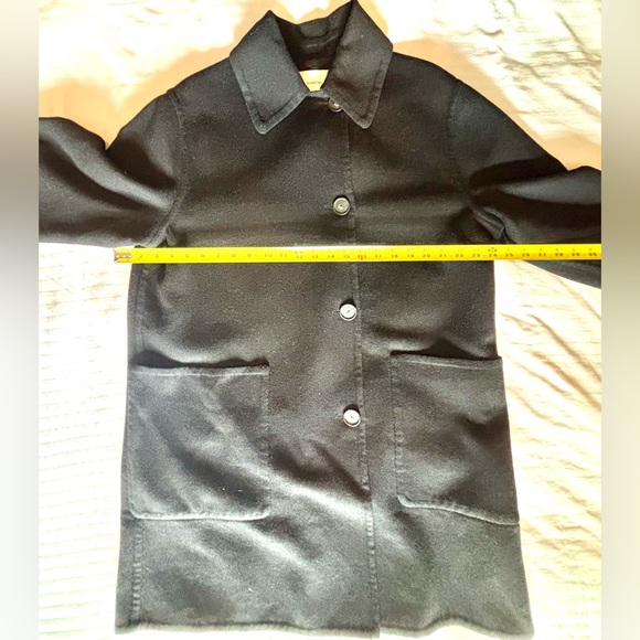 Vince Asymmetrical Wool Coat - Picture 6 of 10